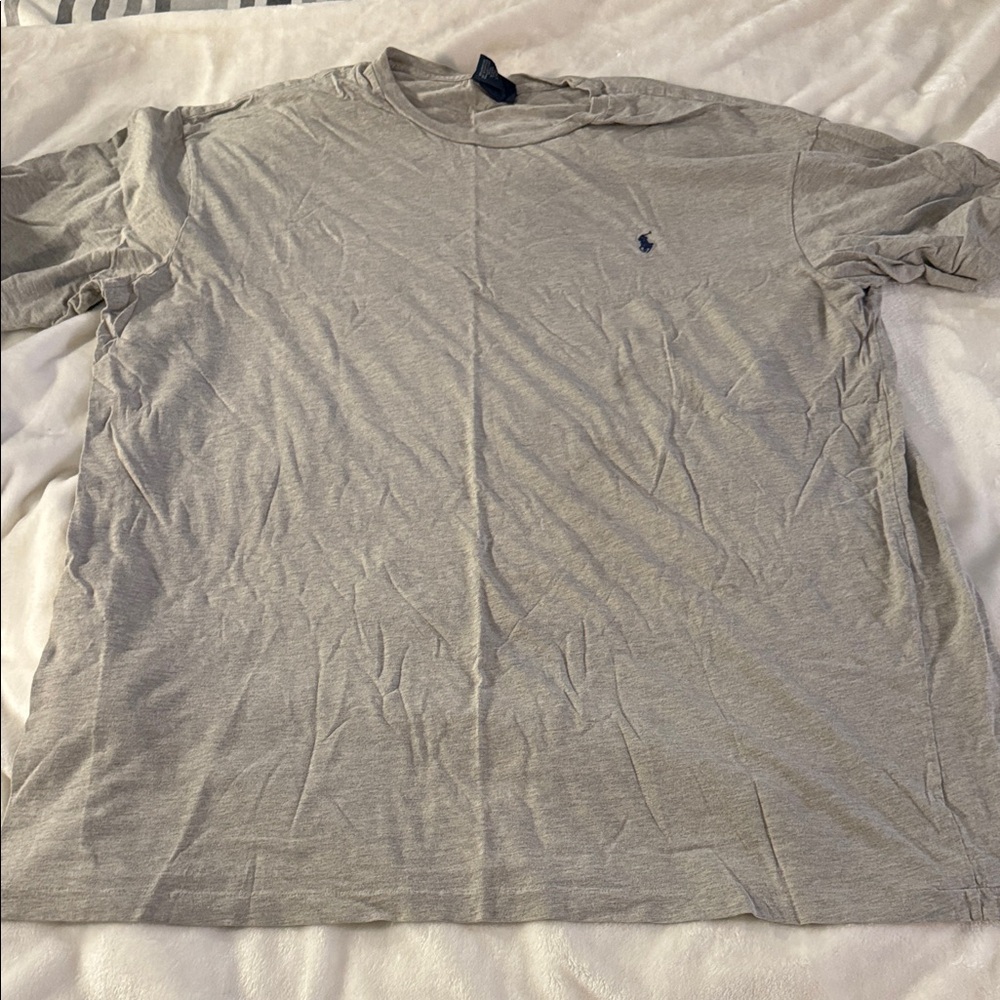 Ralph Lauren Light Gray Short Sleeve Tee